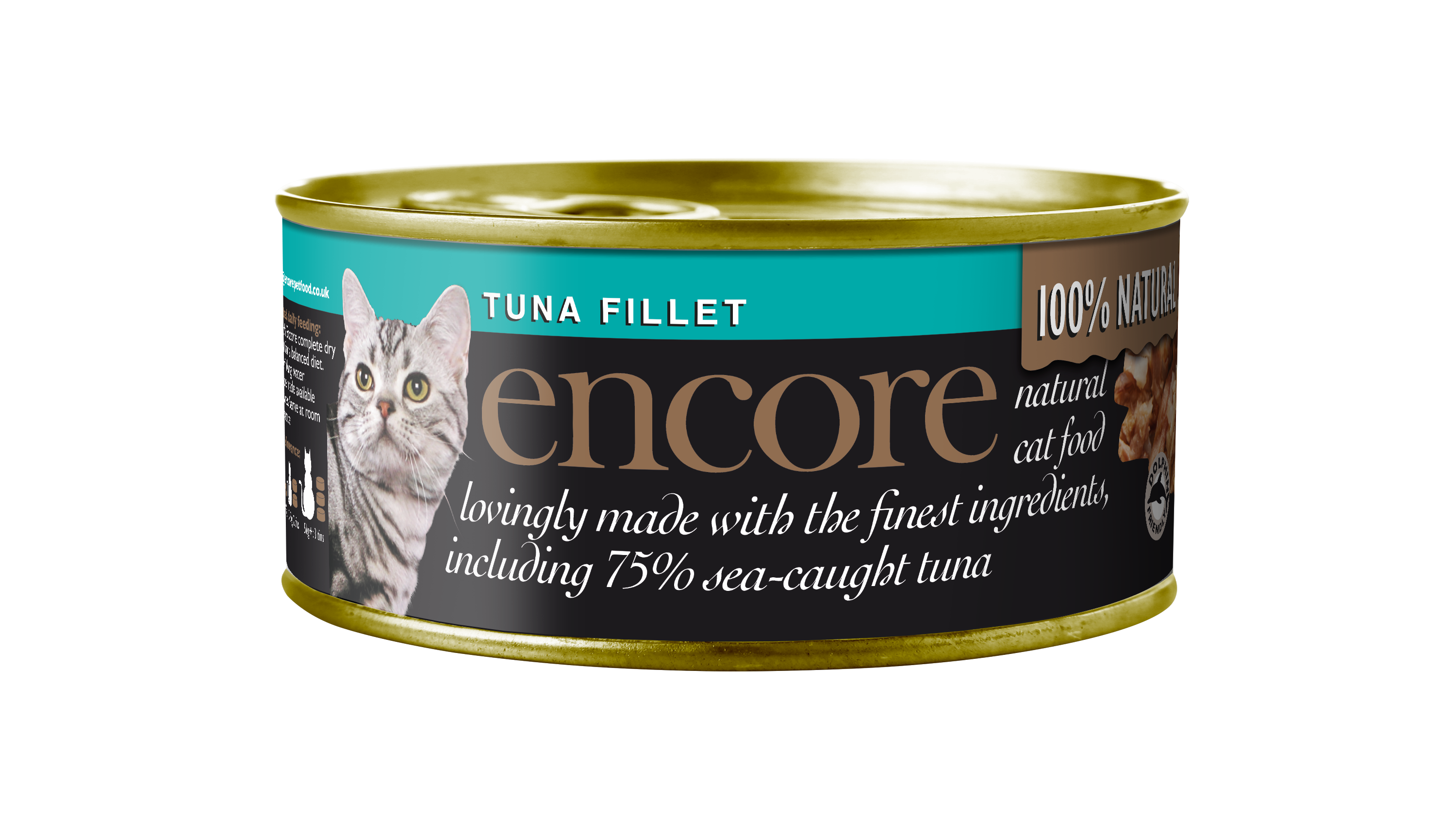 Encore Cat Tin 70g Tuna Fillet Encore Pet Food